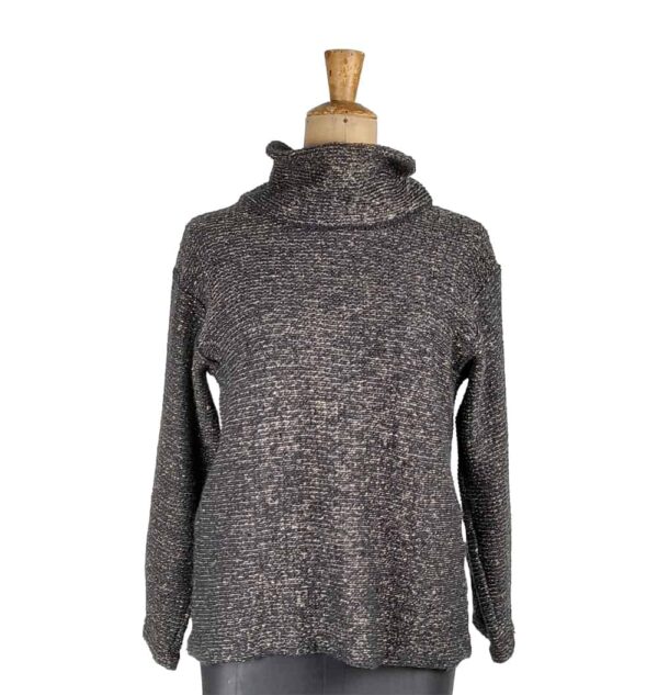 Maglia filo lamè oro