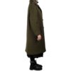 Cappotto verde pisello
