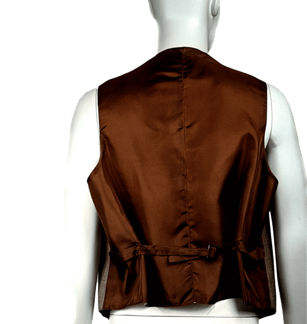 Completo giacca e gilet in pura lana vergine