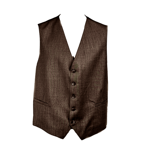 Completo giacca e gilet in pura lana vergine