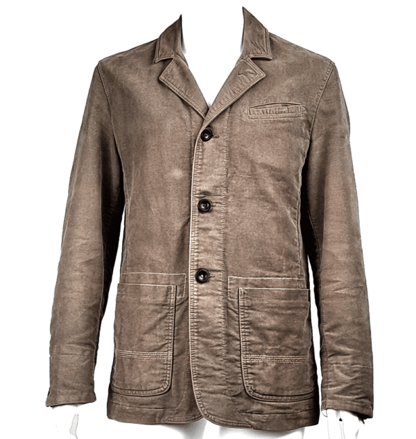 Giacca a 3 bottoni in cotone