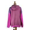 Felpa rosa con cappuccio anni 80
