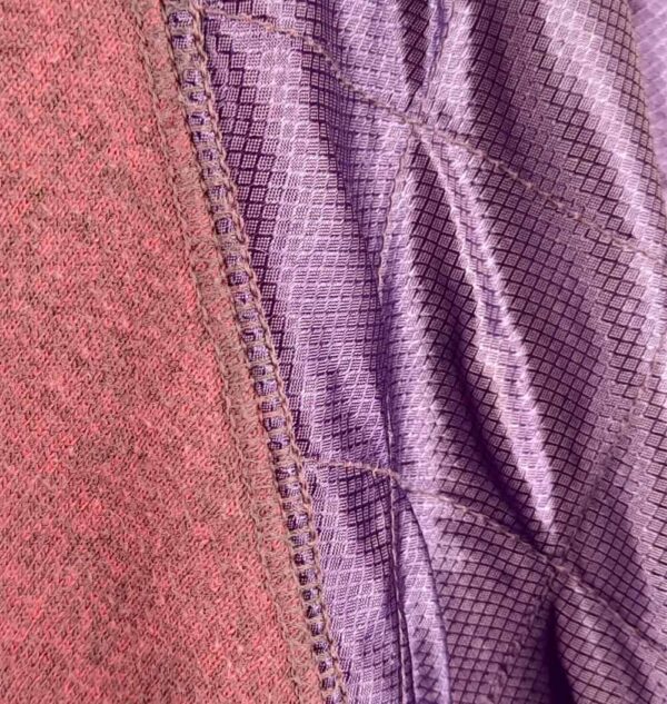 Felpa rosa con cappuccio anni 80