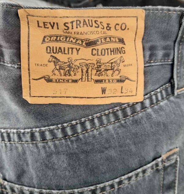Jean Levi’s 517 grigio usato