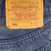 Jean Levi’s 501 blu, usato