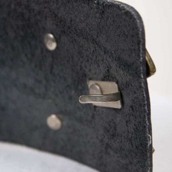 Cintura nera in pelle