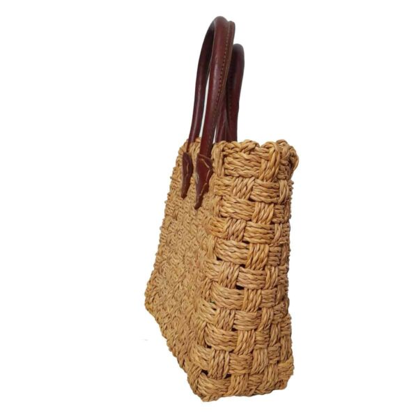 Borsa anni 70 in paglia