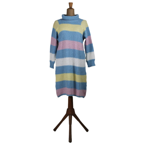 Abito in lana manica lunga