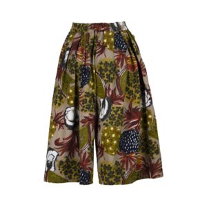 Gonna pantalone fantasia