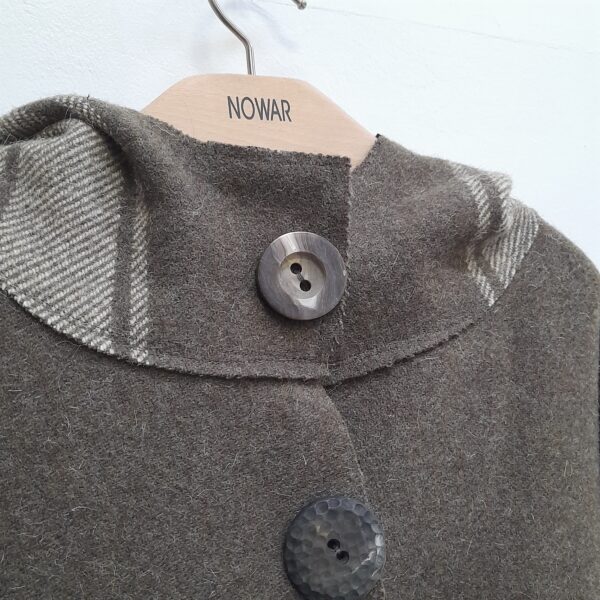 Giaccone in lana cotta