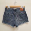 Jeans short levi's in denim leggermente marmorizzato