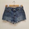Jeans short levi's in denim leggermente marmorizzato