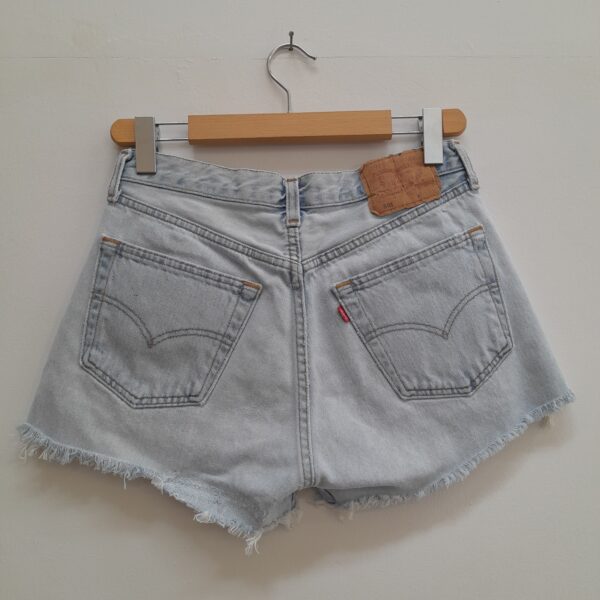 Jeans short Levi's 501denim chiaro