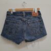 Jeans short Levi's 501denim effetto candeggiato