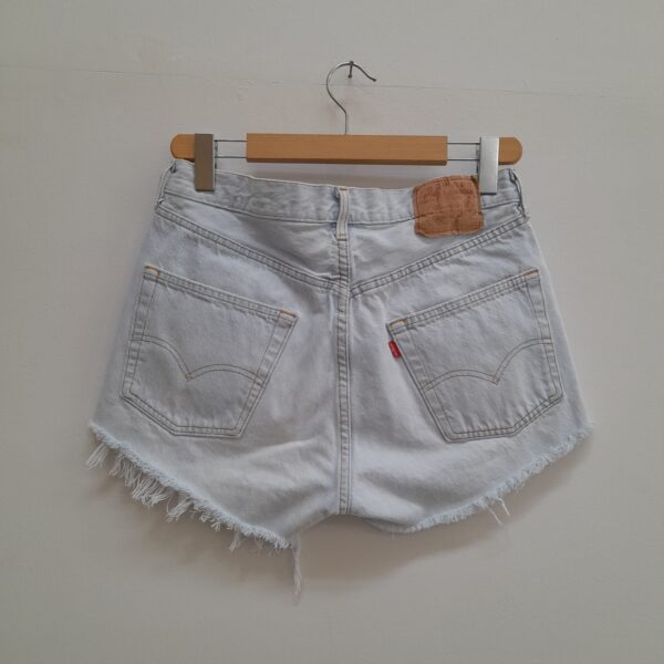 Jeans short Levi's 501denim chiaro