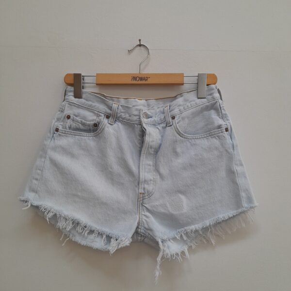 Jeans short Levi's 501denim chiaro