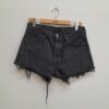 Jeans short Levi's 501denim nero