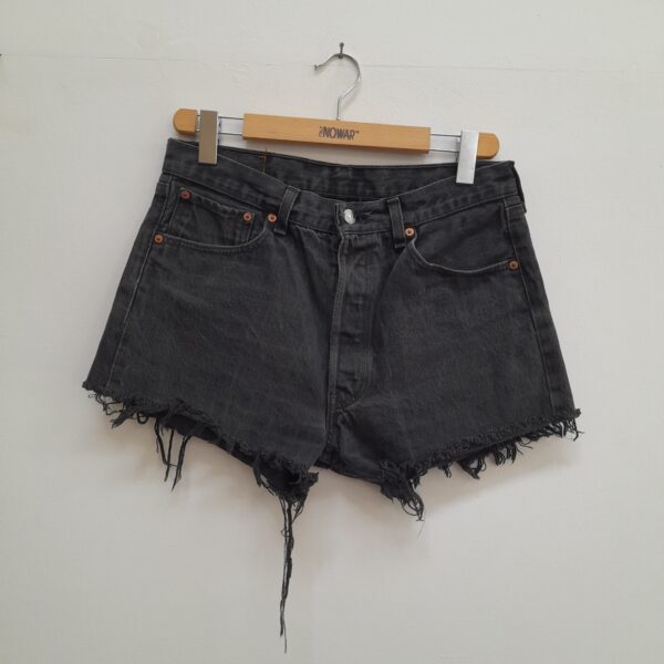 Jeans short Levi's 501denim nero