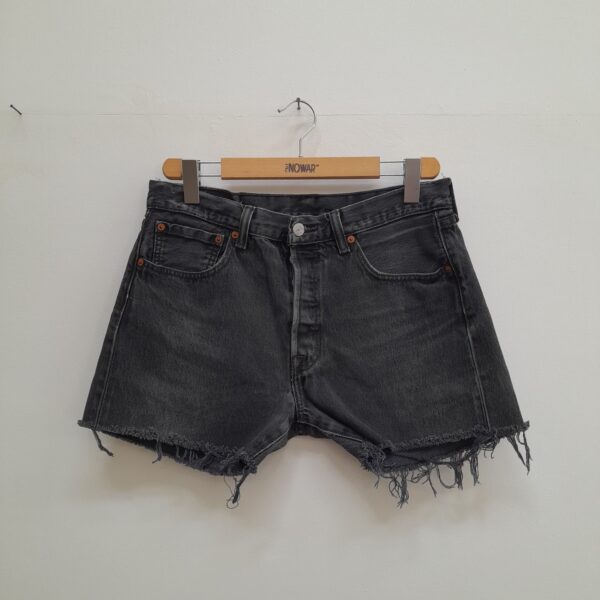Jeans short Levi's 501denim nero