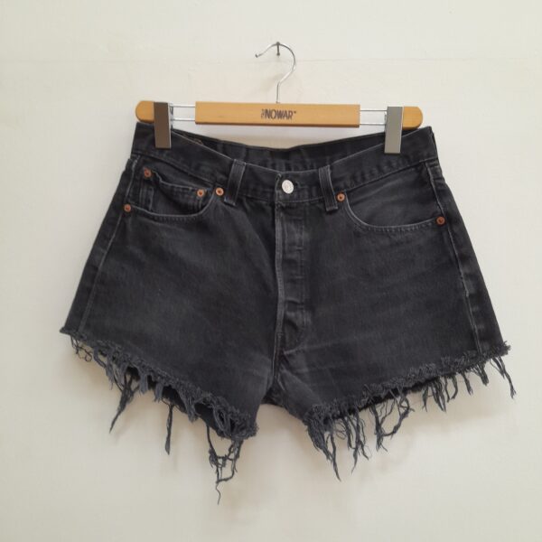 Jeans short Levi's 501denim nero