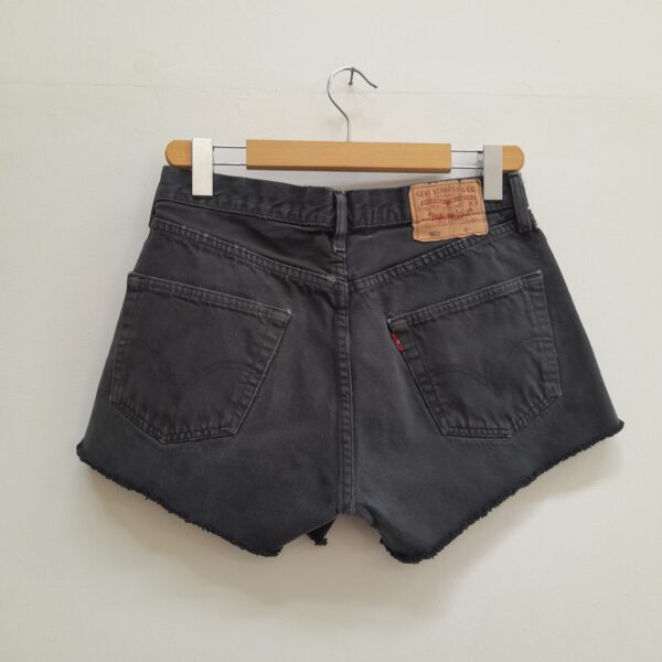 Jeans short Levi's 501denim nero