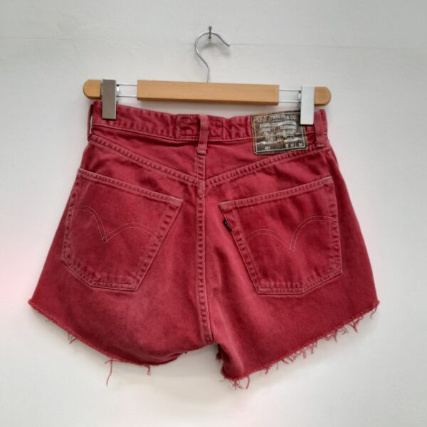 Shorts Levi's 401 rosso vinaccia