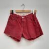 Shorts Levi's 401 rosso vinaccia