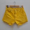 Short Levi's 501 giallo