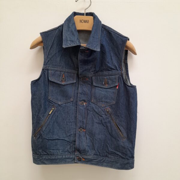 Smanicato jeans denim scuro