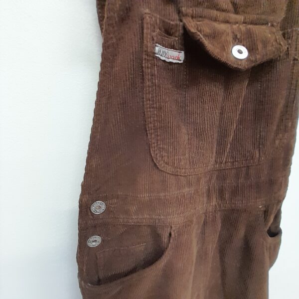 Gonna salopette velluto a coste