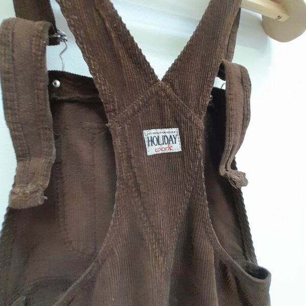 Gonna salopette velluto a coste