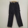 Pantalone in velluto a coste nero