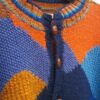 CARDIGAN PATCHWORK FATTO A MAGLIA